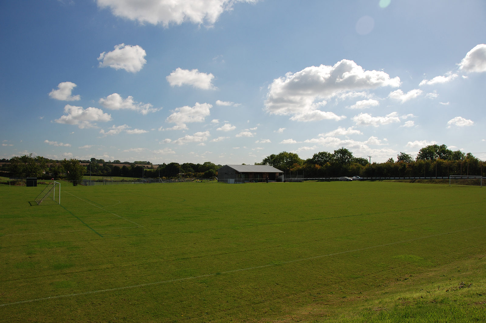 Grass football pitches for hire